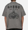 Saint Morta Heratic Boxy T-Shirt Washed Charcoal