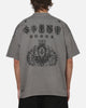 Saint Morta Heratic Boxy T-Shirt Washed Charcoal