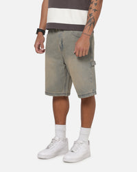Carre Carpenter Jorts Sunfade Grey