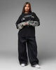 Loiter Performance Layered Long Sleeve T-Shirt Black