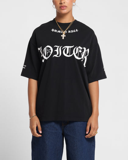 Loiter Biker Vintage T-Shirt Vintage Black