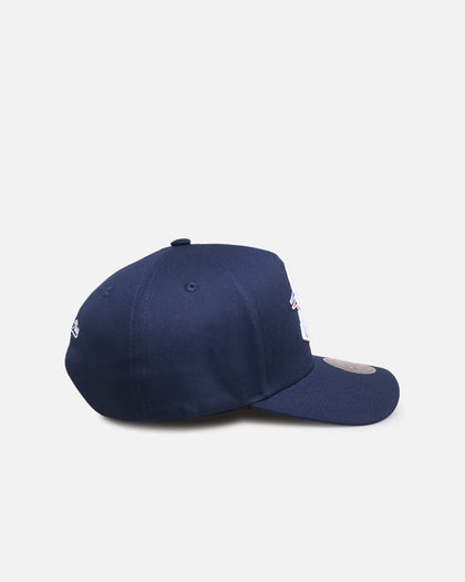 Mitchell & Ness Oklahoma City Thunder 'Upside Down Logo' Pro Pinch Snapback Navy