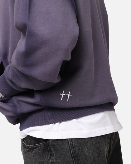 Saint Morta Contrast Wash Hoodie Purple