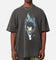 73Studio Disney Hercules Hades Heavyweight T-Shirt Black Wash