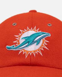 47 Brand Miami Dolphins 'Wooly Clean-Up' Strapback Orange