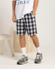Carre Daily Shorts Black Plaid