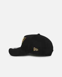 New Era Philadelphia Eagles 'NFL Black & Gold Embroidery' 9FORTY A-Frame Snapback Black/Gold
