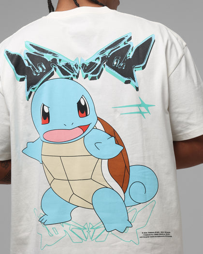 Pokémon By Loiter Squirtle Heavyweight T-Shirt Off White
