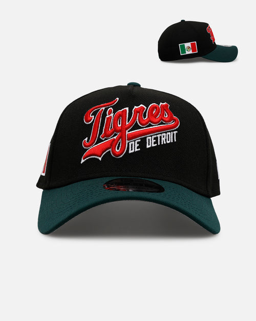 New Era Detroit Tigers 'Mexican Independence Day 2.0' 9FORTY A-Frame Snapback Black/Green