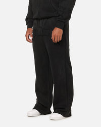 Ed Hardy Fray Track Pants Black
