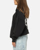 Ed Hardy Double Horns Hoodie Black Acidwash