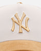 New Era New York Yankees 'Honey Pot' 9FORTY A-Frame Snapback Stone/Wheat