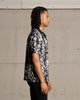 Saint Morta Mad God Short Sleeve Shirt Black/White