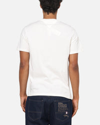 Tommy Jeans Slim RWB Flag T-Shirt Ancient White