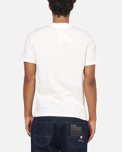 Tommy Jeans Slim RWB Flag T-Shirt Ancient White