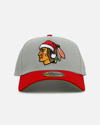 New Era Chicago Blackhawks 'All I Want For Christmas' 9FORTY A-Frame Snapback Green/Red