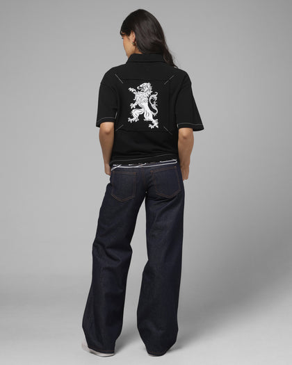 Loiter Unity Polo T-Shirt Black