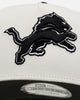New Era Detroit Lions 'Chrome Black' 9FORTY A-Frame Snapback Chrome/Black