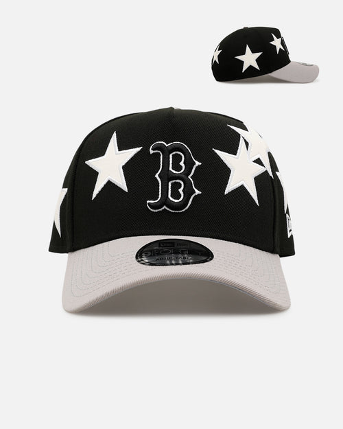 New Era Boston Red Sox 'Stars' 9FORTY A-Frame Snapback Black/Grey