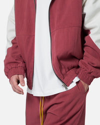 MNML Twill Racing Jacket Rust