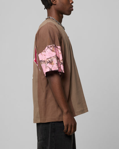 Loiter Splinter T-Shirt Pink Camo