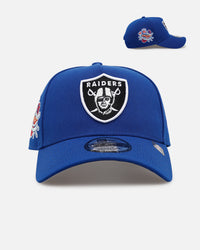 New Era Las Vegas Raiders '1996 NFL Draft' 9FORTY A-Frame Snapback Blue