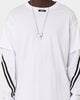 The Anti Order Anti Sport Layered Long Sleeve T-Shirt White/Black