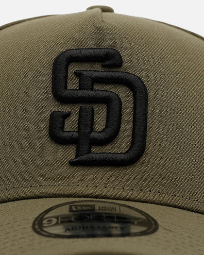 New Era San Diego Padres 'Easy Olive' 9FORTY A-Frame Snapback Olive