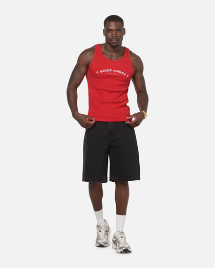 Saint Morta Chronicles Rib Singlet Red