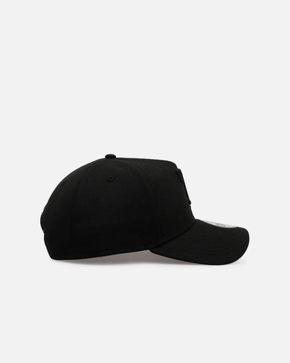 New Era Texas Rangers 'Easy Black' 9FORTY A-Frame Snapback Black/Black