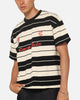 Carre Collective Stripe T-Shirt Black/Off White