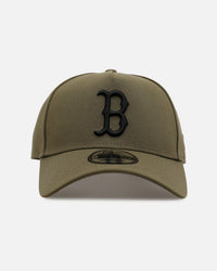New Era Boston Red Sox 'Easy Olive' 9FORTY A-Frame Snapback Olive