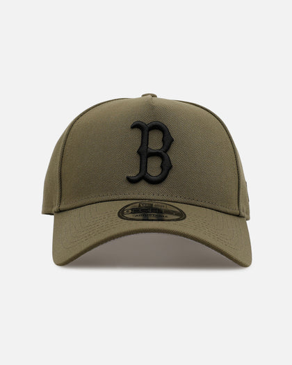 New Era Boston Red Sox 'Easy Olive' 9FORTY A-Frame Snapback Olive
