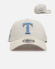 New Era Texas Rangers 'Pastel' 9FORTY A-Frame Snapback Chrome White
