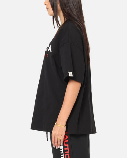 Nautica Letter Logo T-Shirt Black