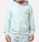 New Era Los Angeles Lakers 'Logo Select Mint' Full Zip Hoodie Mint/White