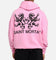 Saint Morta Lover Club Boxy Hoodie Pink