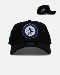 New Era Winnipeg Jets 'Black And Sky Blue' 9FORTY A-Frame Snapback Black/Sky Blue