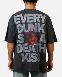 Overtime Kiss T-Shirt Vintage Black
