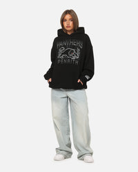 Bleacher Athletic Penrith Panthers NRL Adult Club Wreath Hoodie Black