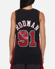Mitchell & Ness Chicago Bulls Dennis Rodman Rave Jersey Black/Red