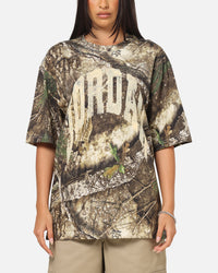 Jordan Brooklyn Real Tree All Over Print Crewneck T-Shirt Sail/Sail