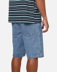 Carre Solace Baggy Jorts Mid Blue