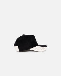New Era Houston Astros 'Patchwork Corduroy' 9FORTY A-Frame Snapback Black/Cream
