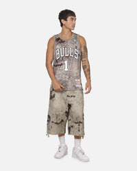 Mitchell & Ness Chicago Bulls Derrick Rose #1 Abstract Camo Jersey Abstract Rose