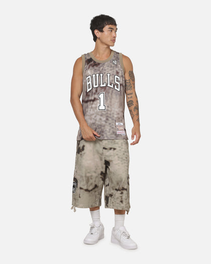 Mitchell & Ness Chicago Bulls Derrick Rose #1 Abstract Camo Jersey Abstract Rose