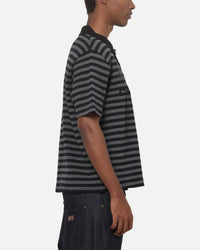 Carre Common Collective Polo Shirt Washed Black