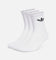 Adidas Trefoil Cushioned Crew Socks 3 Pack White