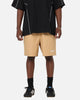 Carre Da Script Beach Shorts Tan