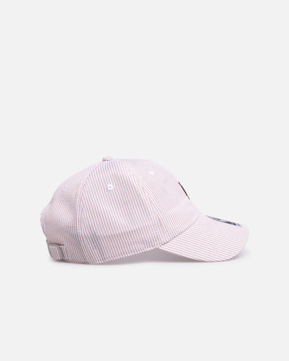 47 Brand Los Angeles Dodgers 'Seersucker' 47 Clean Up Strapback Brown
